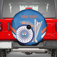 Custom India Cricket Spare Tire Cover 2nd Champions World Cup Men In Blue - Wonder Print Shop