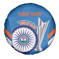 Custom India Cricket Spare Tire Cover 2nd Champions World Cup Men In Blue - Wonder Print Shop
