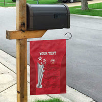 Custom England Cricket Garden Flag 3rd Champions World Cup Proud - Wonder Print Shop