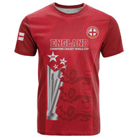 Custom England Cricket T Shirt 3rd Champions World Cup Proud - Wonder Print Shop