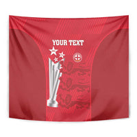 Custom England Cricket Tapestry 3rd Champions World Cup Proud - Wonder Print Shop