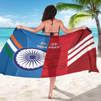 Custom India And England Cricket Sarong 2024 Together Dynamic Version - Wonder Print Shop