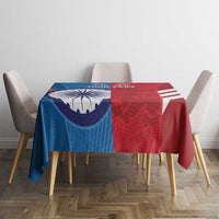 Custom India And England Cricket Tablecloth 2024 Together Dynamic Version - Wonder Print Shop