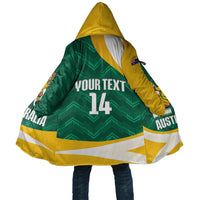 Australia 2026 Soccer Custom Cloak Go Socceroos Kangaroo Mascot Green Sporty