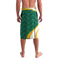 Australia 2026 Soccer Custom Lavalava Go Socceroos Kangaroo Mascot Green Sporty