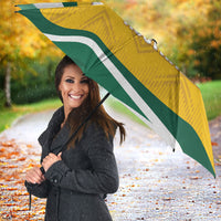 Australia 2026 Soccer Umbrella Go Socceroos Kangaroo Mascot Yellow Sporty