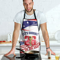 United States 2026 Soccer Apron We Are USA Go Champions Flag Waves
