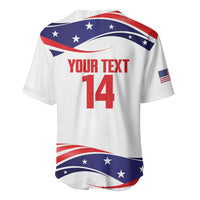 United States 2026 Soccer Custom Baseball Jersey We Are USA Go Champions Flag Waves