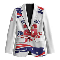 United States 2026 Soccer Custom Blazer We Are USA Go Champions Flag Waves