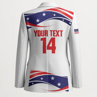 United States 2026 Soccer Custom Blazer We Are USA Go Champions Flag Waves