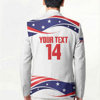 United States 2026 Soccer Custom Blazer We Are USA Go Champions Flag Waves