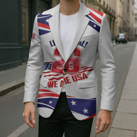 United States 2026 Soccer Custom Blazer We Are USA Go Champions Flag Waves