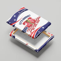 United States 2026 Soccer Canvas Wall Art We Are USA Go Champions Flag Waves