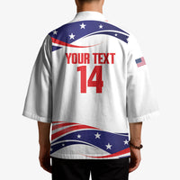 United States 2026 Soccer Custom Kimono We Are USA Go Champions Flag Waves