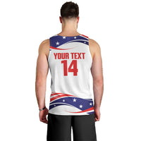 United States 2026 Soccer Custom Men Tank Top We Are USA Go Champions Flag Waves