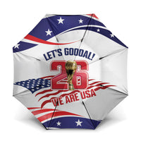 United States 2026 Soccer Umbrella We Are USA Go Champions Flag Waves