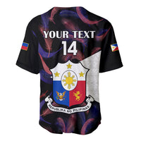 Custom Philippines Football Baseball Jersey 2023 World Cup Go Filipinas Feather Black Version - Wonder Print Shop