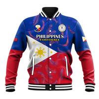Philippines Football Baseball Jacket 2023 World Cup Go Filipinas Feather Flag Version - Wonder Print Shop