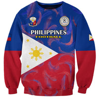 Philippines Football Sweatshirt 2023 World Cup Go Filipinas Feather Flag Version - Wonder Print Shop
