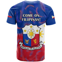 Philippines Football T Shirt 2023 World Cup Go Filipinas Feather Flag Version - Wonder Print Shop