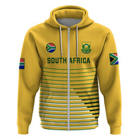South Africa Soccer Hoodie 2023 World Cup Go Banyana Banyana Yellow - Wonder Print Shop