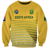 South Africa Soccer Sweatshirt 2023 World Cup Go Banyana Banyana Yellow - Wonder Print Shop