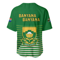 South Africa Soccer Baseball Jersey 2023 World Cup Go Banyana Banyana Green - Wonder Print Shop