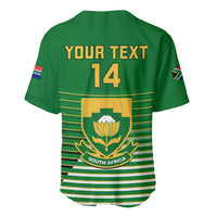 Custom South Africa Soccer Baseball Jersey 2023 World Cup Go Banyana Banyana Green - Wonder Print Shop