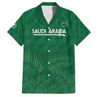 Custom Saudi Arabia Football Family Matching Summer Maxi Dress and Hawaiian Shirt Go Green Falcons Sporty Style - Wonder Print Shop