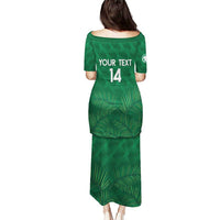 Custom Saudi Arabia Football Puletasi Go Green Falcons Sporty Style - Wonder Print Shop