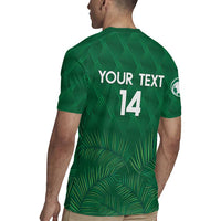 Custom Saudi Arabia Football Rugby Jersey Go Green Falcons Sporty Style - Wonder Print Shop
