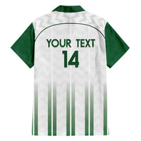 Custom Saudi Arabia Football Hawaiian Shirt Go Green Falcons Sporty - White Version - Wonder Print Shop