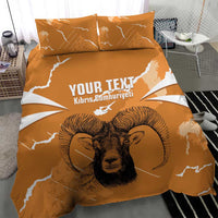 Persionalized Cyprus Independence Day Bedding Set Kbrs Cumhuriyeti Grunge Vibes - Wonder Print Shop