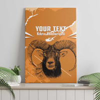 Persionalized Cyprus Independence Day Canvas Wall Art Kbrs Cumhuriyeti Grunge Vibes - Wonder Print Shop