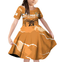 Persionalized Cyprus Independence Day Family Matching Off Shoulder Short Dress and Hawaiian Shirt Kbrs Cumhuriyeti Grunge Vibes - Wonder Print Shop