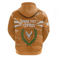 Persionalized Cyprus Independence Day Hoodie Kbrs Cumhuriyeti Grunge Vibes - Wonder Print Shop