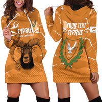 Persionalized Cyprus Independence Day Hoodie Dress Kbrs Cumhuriyeti Grunge Vibes - Wonder Print Shop