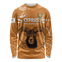 Persionalized Cyprus Independence Day Long Sleeve Shirt Kbrs Cumhuriyeti Grunge Vibes - Wonder Print Shop