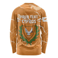 Persionalized Cyprus Independence Day Long Sleeve Shirt Kbrs Cumhuriyeti Grunge Vibes - Wonder Print Shop