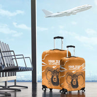 Persionalized Cyprus Independence Day Luggage Cover Kbrs Cumhuriyeti Grunge Vibes - Wonder Print Shop