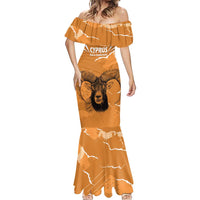 Persionalized Cyprus Independence Day Mermaid Dress Kbrs Cumhuriyeti Grunge Vibes - Wonder Print Shop