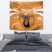 Persionalized Cyprus Independence Day Tapestry Kbrs Cumhuriyeti Grunge Vibes - Wonder Print Shop
