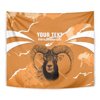 Persionalized Cyprus Independence Day Tapestry Kbrs Cumhuriyeti Grunge Vibes - Wonder Print Shop