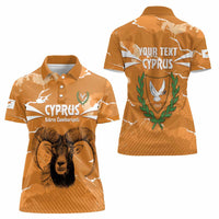 Persionalized Cyprus Independence Day Women Polo Shirt Kbrs Cumhuriyeti Grunge Vibes - Wonder Print Shop