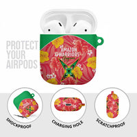 Guyana Cricket AirPods Case 2025 Go Amazon Warriors Tropical Style - Wonder Print Shop