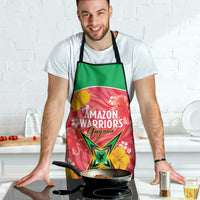 Guyana Cricket Apron 2025 Go Amazon Warriors Tropical Style - Wonder Print Shop