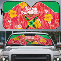 Guyana Cricket Auto Sun Shade 2025 Go Amazon Warriors Tropical Style - Wonder Print Shop