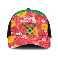 Guyana Cricket Baseball Net Cap 2025 Go Amazon Warriors Tropical Style - Wonder Print Shop