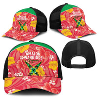 Guyana Cricket Baseball Net Cap 2025 Go Amazon Warriors Tropical Style - Wonder Print Shop