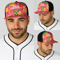 Guyana Cricket Baseball Net Cap 2025 Go Amazon Warriors Tropical Style - Wonder Print Shop